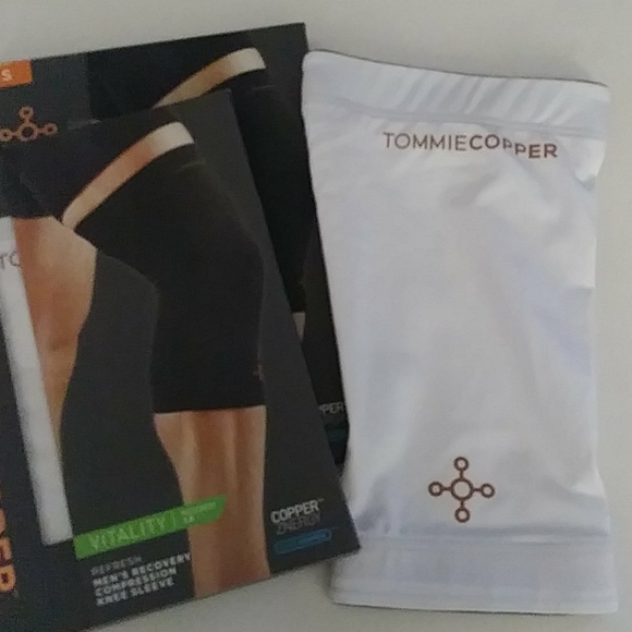 Lot of 3 NWT TOMMIE COPPER COMPRESSION KNEE SLEEVE S - Picture 6 of 9